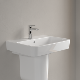 Раковина Villeroy & Boch O.novo 60х46 см санитарная керамика CeramicPlus альпийский белый 4A4160R1