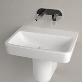 Раковина Villeroy & Boch O.novo 60х46 см санитарная керамика AntiBac CeramicPlus альпийский белый 4A4163T2