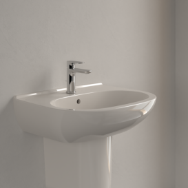 Раковина Villeroy & Boch O.novo 60х49 см санітарна кераміка CeramicPlus пергамон  516060R3