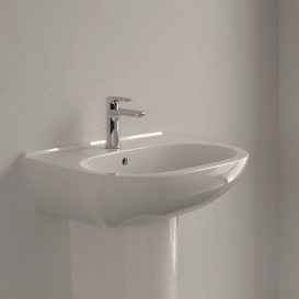 Раковина Villeroy & Boch O.novo 60х49 см санітарна кераміка CeramicPlus пергамон  516060R3