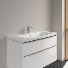Раковина Villeroy & Boch Subway 3.0 100х47 см TitanCeram CeramicPlus альпийский белый 4A70A5R1