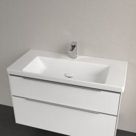 Раковина Villeroy & Boch Subway 3.0 100х47 см TitanCeram CeramicPlus кам'яний білий 4A70A2RW