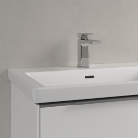 Раковина Villeroy & Boch Subway 3.0 130х47,5 см с переливом TitanCeram альпийский белый 4A71D501