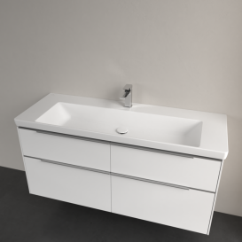 Раковина Villeroy & Boch Subway 3.0 130х47 см TitanCeram CeramicPlus кам'яний білий 4A70D2RW