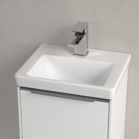 Раковина Villeroy & Boch Subway 3.0 37х30,5 см санітарна кераміка CeramicPlus кам'яний білий 437038RW