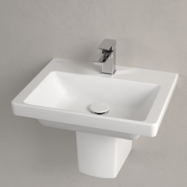 Раковина Villeroy & Boch Subway 3.0 50х40 см санітарна кераміка CeramicPlus кам'яний білий 437051RW
