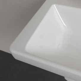 Раковина Villeroy & Boch Subway 3.0 55х44 см санитарная керамика CeramicPlus альпийский белый 4A7055R1