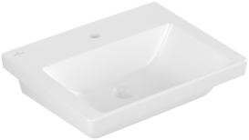 Раковина Villeroy & Boch Subway 3.0 55х44 см санитарная керамика CeramicPlus каменный белый 4A7056RW