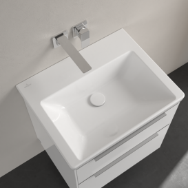 Раковина Villeroy & Boch Subway 3.0 60х47 см TitanCeram CeramicPlus альпийский белый 4A7063R1