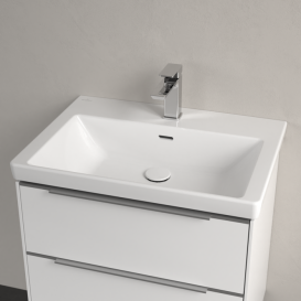 Раковина Villeroy & Boch Subway 3.0 65х47 см TitanCeram CeramicPlus альпийский белый 4A7065R1