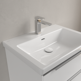 Раковина Villeroy & Boch Subway 3.0 65х47 см TitanCeram CeramicPlus альпийский белый 4A7065R1