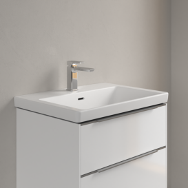 Раковина Villeroy & Boch Subway 3.0 65х47 см TitanCeram CeramicPlus кам'яний білий 4A7065RW