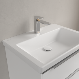 Раковина Villeroy & Boch Subway 3.0 65х47 см TitanCeram CeramicPlus каменный белый 4A7066RW