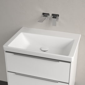 Раковина Villeroy & Boch Subway 3.0 65х47 см TitanCeram CeramicPlus каменный белый 4A7068RW