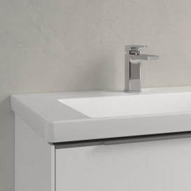 Раковина Villeroy & Boch Subway 3.0 80х47 см TitanCeram CeramicPlus каменный белый 4A7081RW