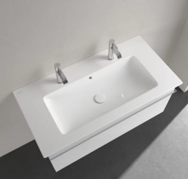 Раковина Villeroy & Boch Venticello 100х50 см с переливом санитарная керамика альпийский белый 4104AK01