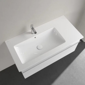 Раковина Villeroy & Boch Venticello 100х50 см чаша ліворуч санітарна кераміка альпійський білий 4134L101