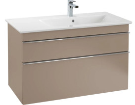 Раковина Villeroy&Boch Venticello 100х50 см чаша праворуч санітарна кераміка CeramicPlus альпійський білий 4134R1R1