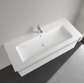Раковина Villeroy & Boch Venticello 120х50 см із переливом санітарна кераміка альпійський білий 4104CL01
