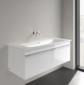 Раковина Villeroy & Boch Venticello 120х50 см с переливом санитарная керамика CeramicPlus альпийский белый 4104CJR1