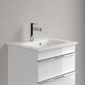 Раковина Villeroy & Boch Venticello 50х42 см із переливом санітарна кераміка CeramicPlus кам'яний білий 412450RW