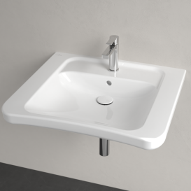 Раковина Villeroy & Boch ViCare 65х55 см з переливом санітарна кераміка CeramicPlus білий альпійський 517867R1