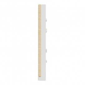 Рамка 1-постовая Schneider Electric Unica New Pure клен/белый NU600283