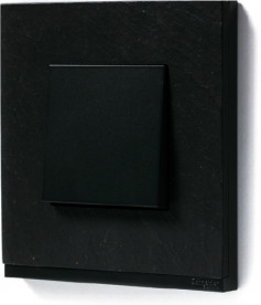 Рамка 1-постовая Schneider Electric Unica New Pure камень/антрацит NU600287