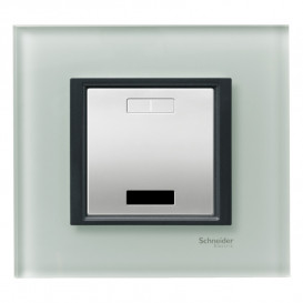 Рамка 1-постова Schneider Electric Unica Class матове скло MGU68.002.7C3