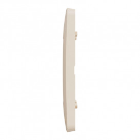 Рамка 2-постовая Schneider Electric Unica New Unica Studio термопластик бежевый NU200444