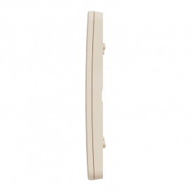 Рамка 2-постовая Schneider Electric Unica New Studio Color бежевый/бежевый NU280444