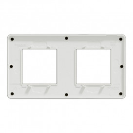 Рамка 2-постовая Schneider Electric Unica New Studio Color бронза/белый NU280450