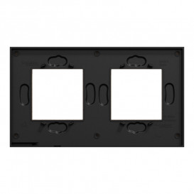 Рамка 2-постовая Schneider Electric Unica New Pure дуб/антрацит NU600484