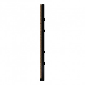 Рамка 2-постова Schneider Electric Unica New Pure вертикальна дуб/антрацит NU6004V84