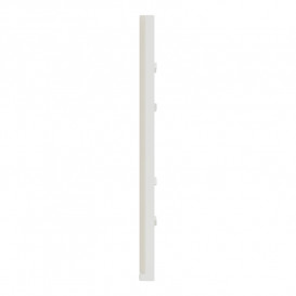 Рамка 2-постовая Schneider Electric Unica New Pure вертикальная матовое стекло/белый NU6004V89