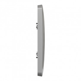 Рамка 3-модульная Schneider Electric Unica New Unica Studio термопластик алюминий NU210330