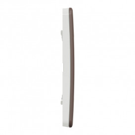 Рамка 3-постовая Schneider Electric Unica New Studio Color шоколад/белый NU280616