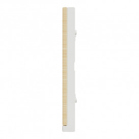 Рамка 3-постовая Schneider Electric Unica New Pure клен/белый NU600683