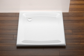 Душовий піддон акриловий квадратний Ravak Perseus PP 80х80х17.5 білий A024401510