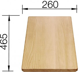 Разделочная доска Blanco массив бука 225685