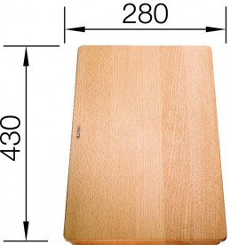 Обробна дошка Blanco масив бука 514544