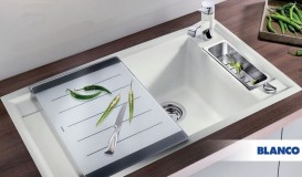 Обробна дошка Blanco скло 225124