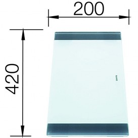 Разделочная доска Blanco Zerox безопасное стекло 219644