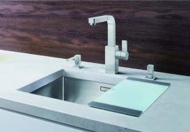 Обробна дошка Blanco Zerox безпечне скло 219645