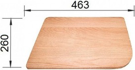Разделочная доска фигурная Blanco массива бука 232841