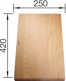 Обробна дошка прямокутна Blanco масиву бука 232817