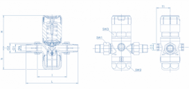 Редуктор давления BWT D1 Eco 1/2'' 40.16 латунь/пластик 125300271
