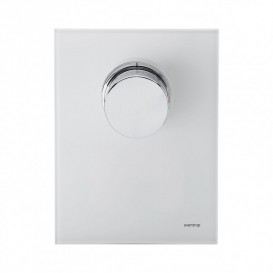 Регулятор теплої підлоги Oventrop Unibox TRTL біле скло 1022770