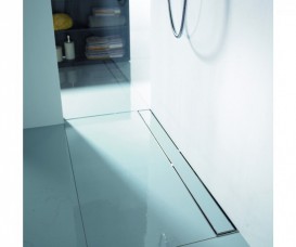 Решітка для зливного трапа ACO ShowerDrain C під плитку 985 мм нержавіюча сталь 408602