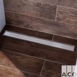 Решетка для сливного трапа ACO ShowerDrain C Massive 585 мм нержавеющая сталь 409269
